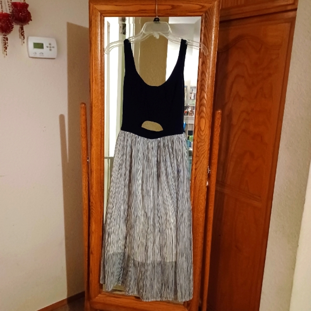 Abercrombie & Fitch Sheer Slip Dress •  Cut Out • Size S